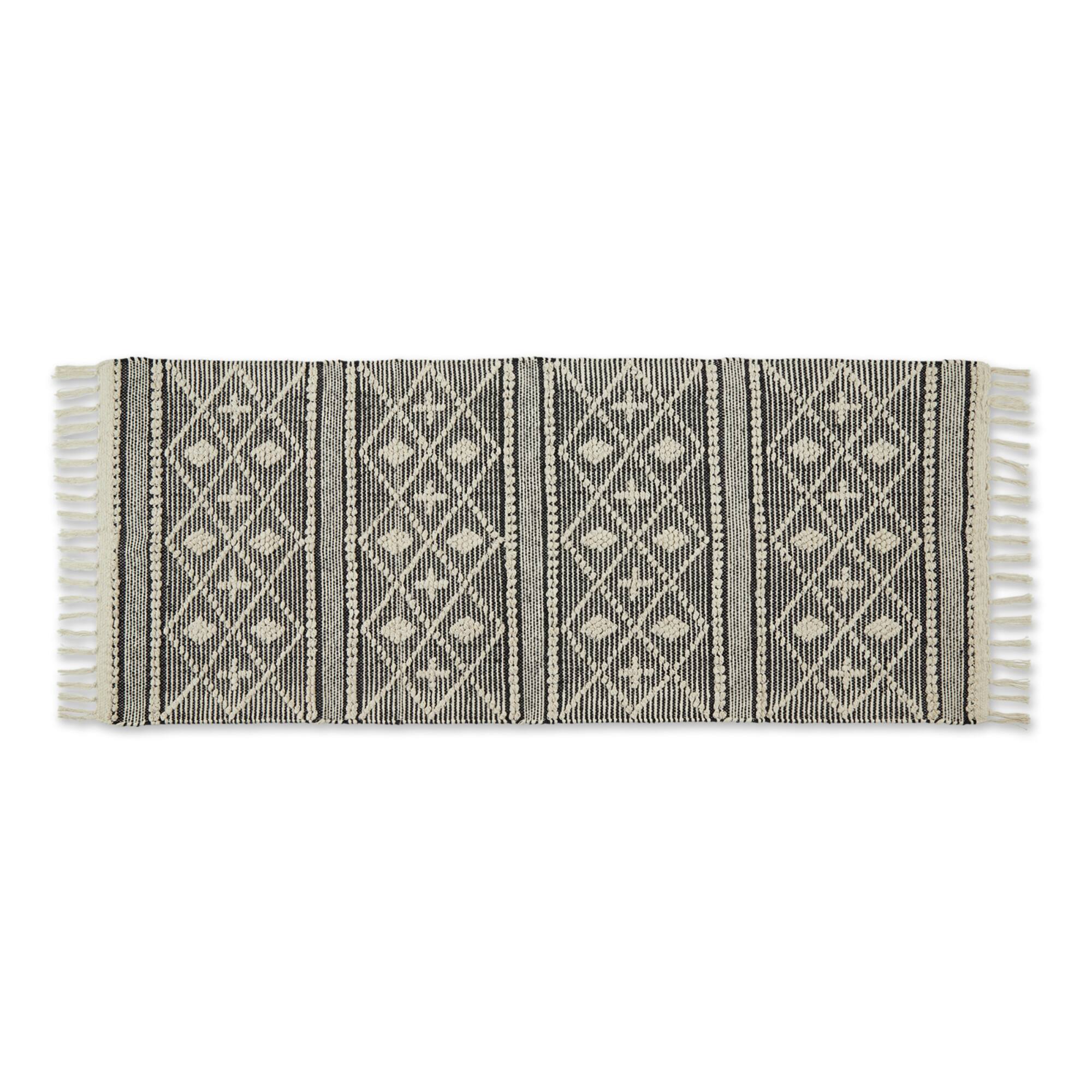 DII® Diamond Textured Hand-Loomed Runner